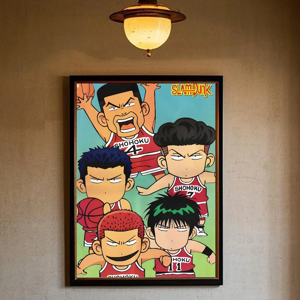 The First Slam Dunk Chibi Funny Wall Art