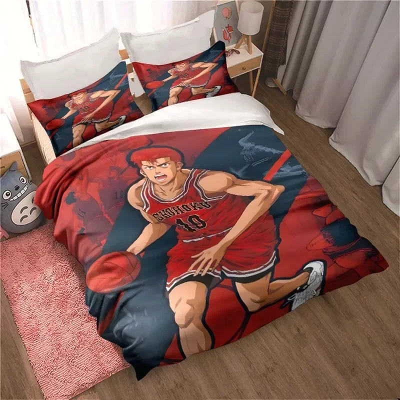 Slam Dunk Cartoon Basketball Legends Bedding Sets