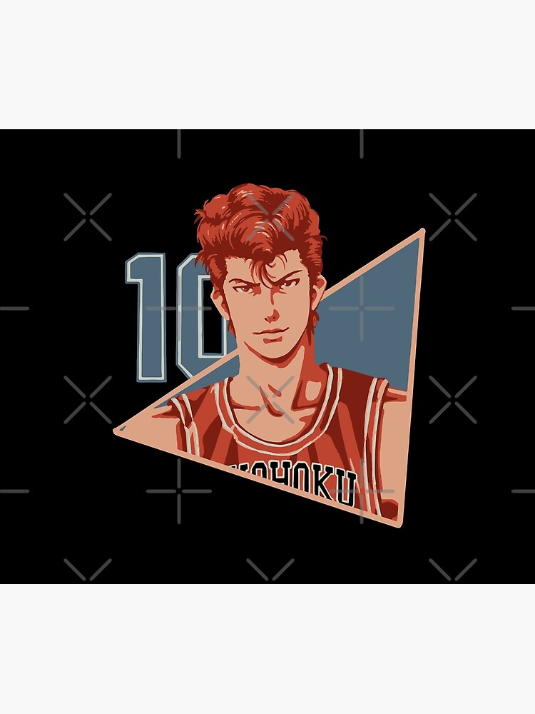 Slam Dunk Sakuragi Retro Vintage Tapestry - Image 2