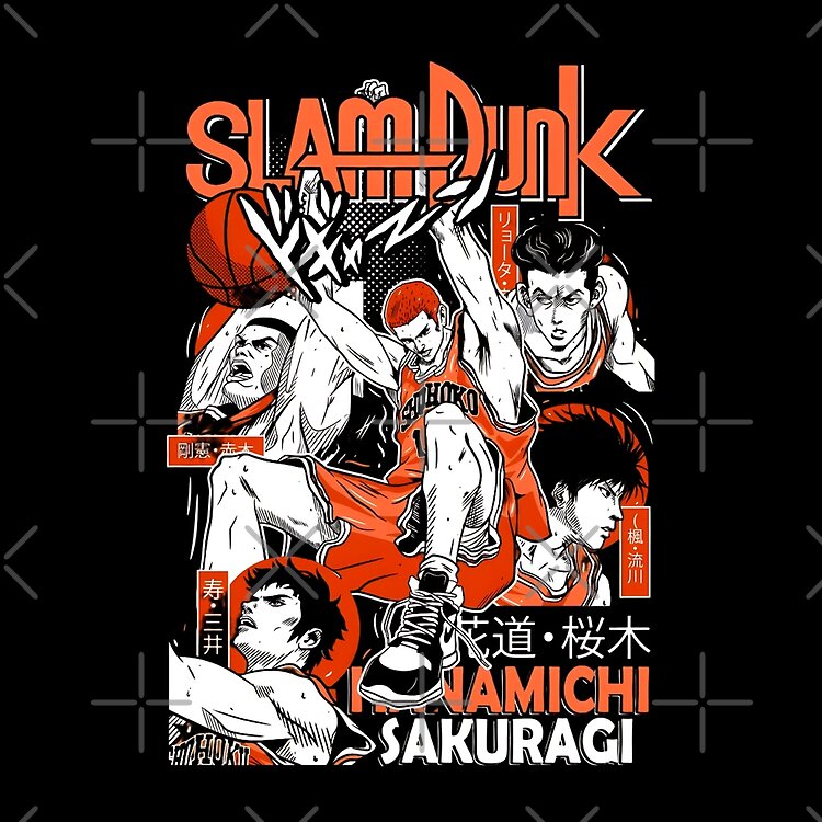 Slam Dunk Character Tote Bag - Image 2