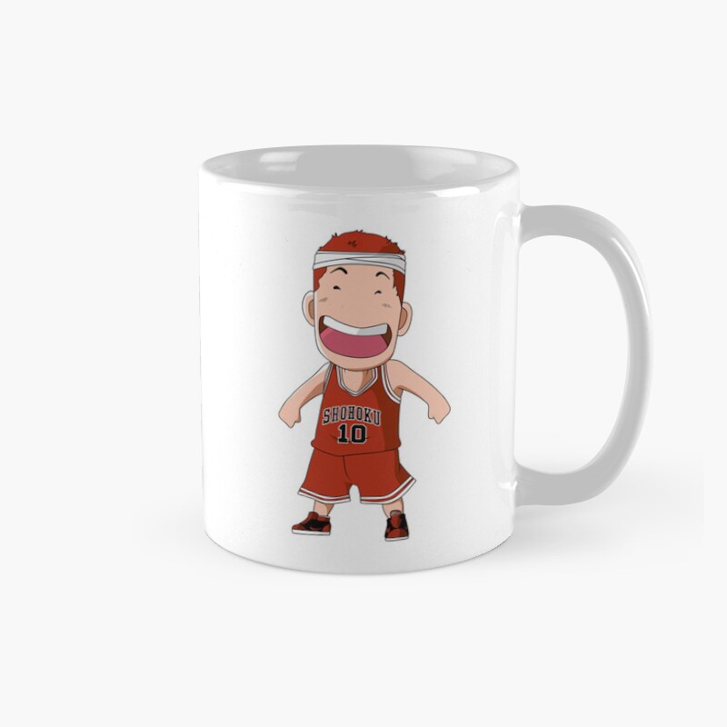 Slam Dunk Caricature Hanamichi Sakuragi Shohoku Mug