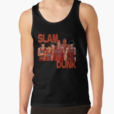 Slam Dunk Basketball Grew Tank Top