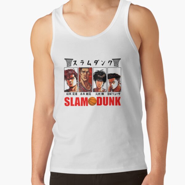 Slam Dunk Hanamichi Sakuragi Shokocu Tank Top