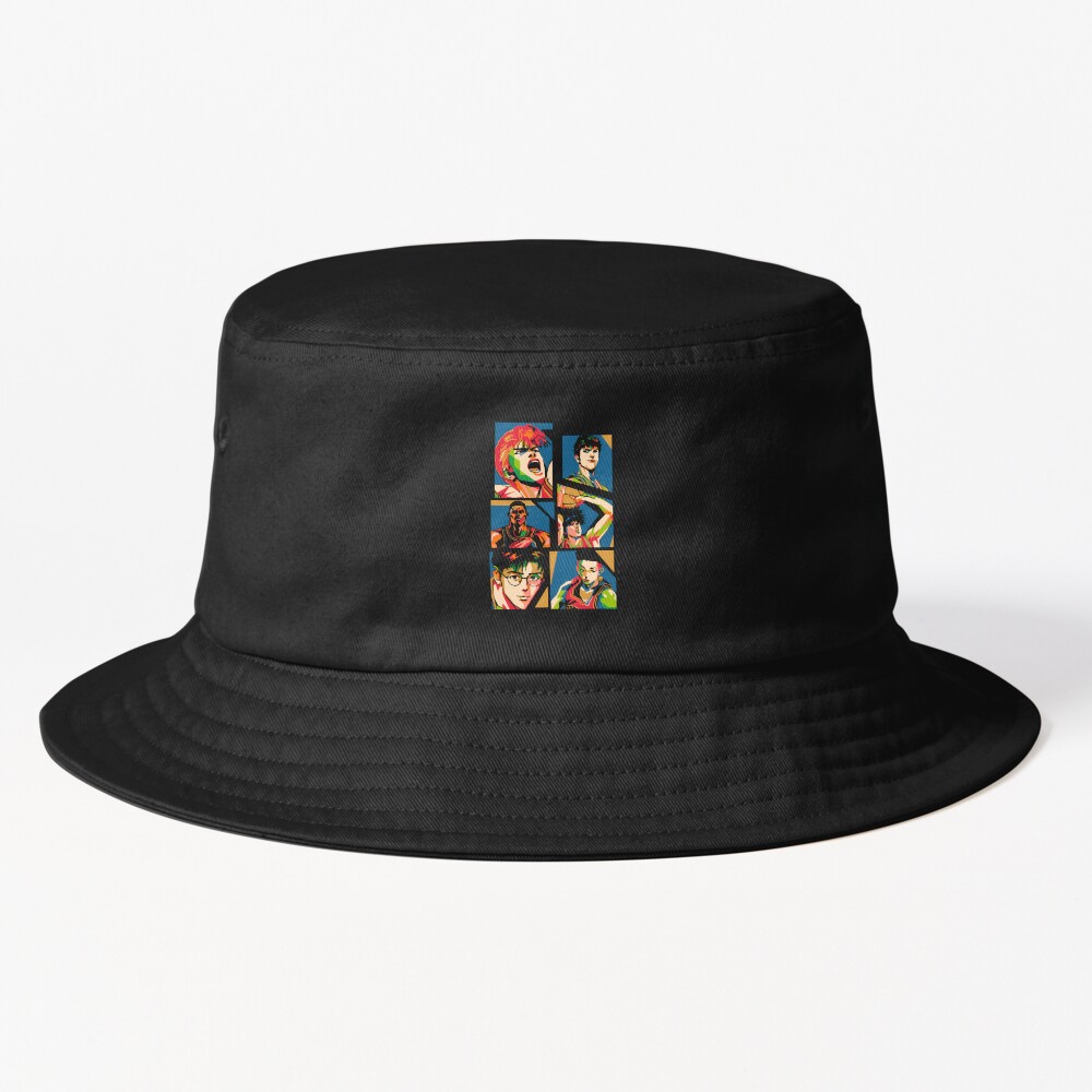 Slam Dunk Retro Vintage 2 Bucket Hat