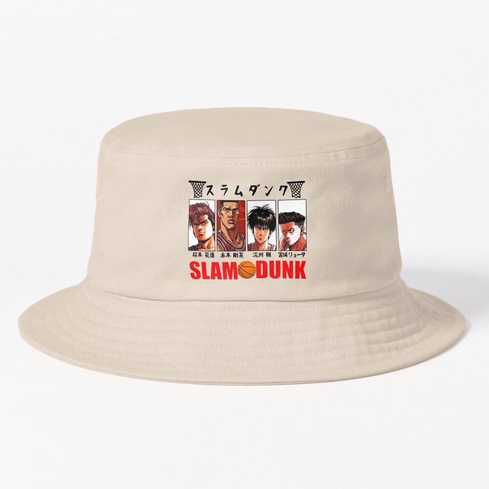 Slam Dunk Hanamichi Sakuragi Shokocu Bucket Hat