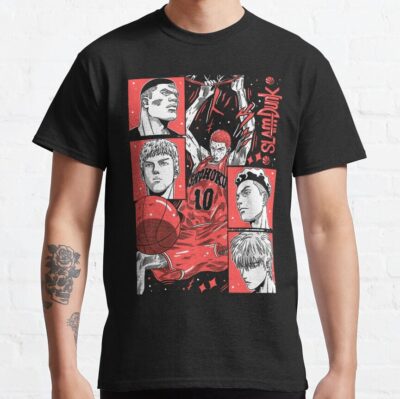 Slam Dunk Shohoku High Heroes T-Shirt
