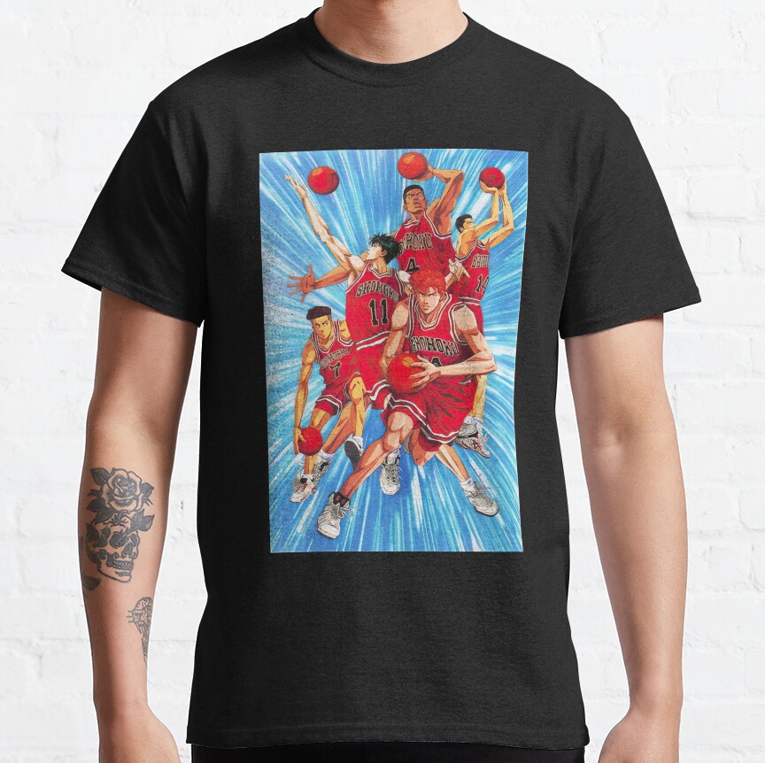 Hanamichi Sakuragi In Action T-Shirt