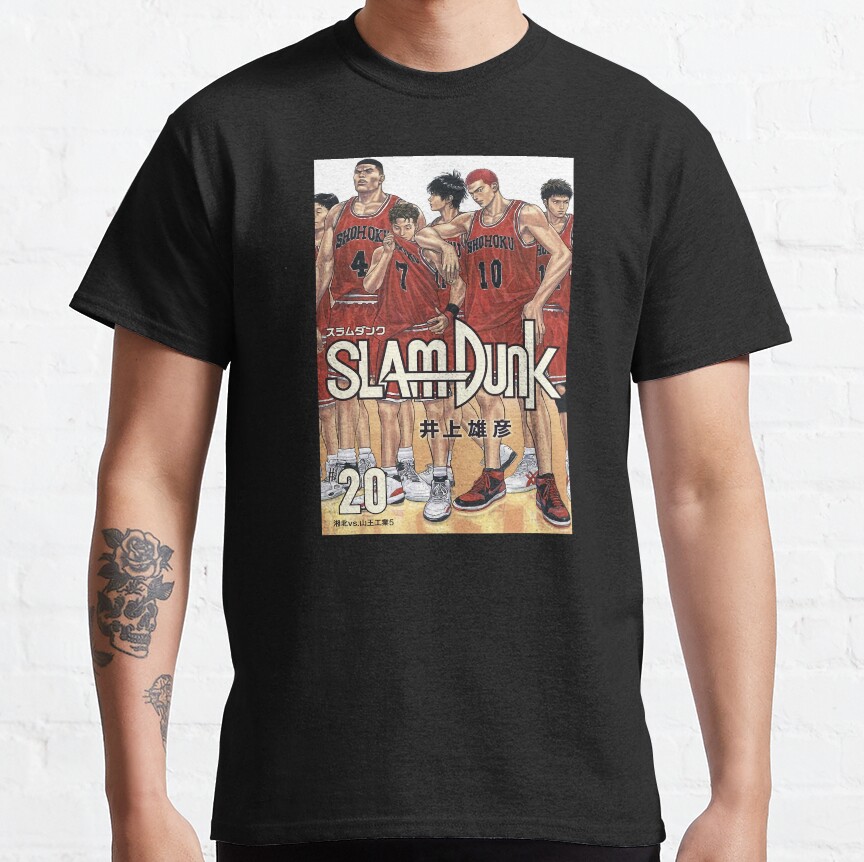 Slam Dunk Anime Classic T-Shirt - Image 4