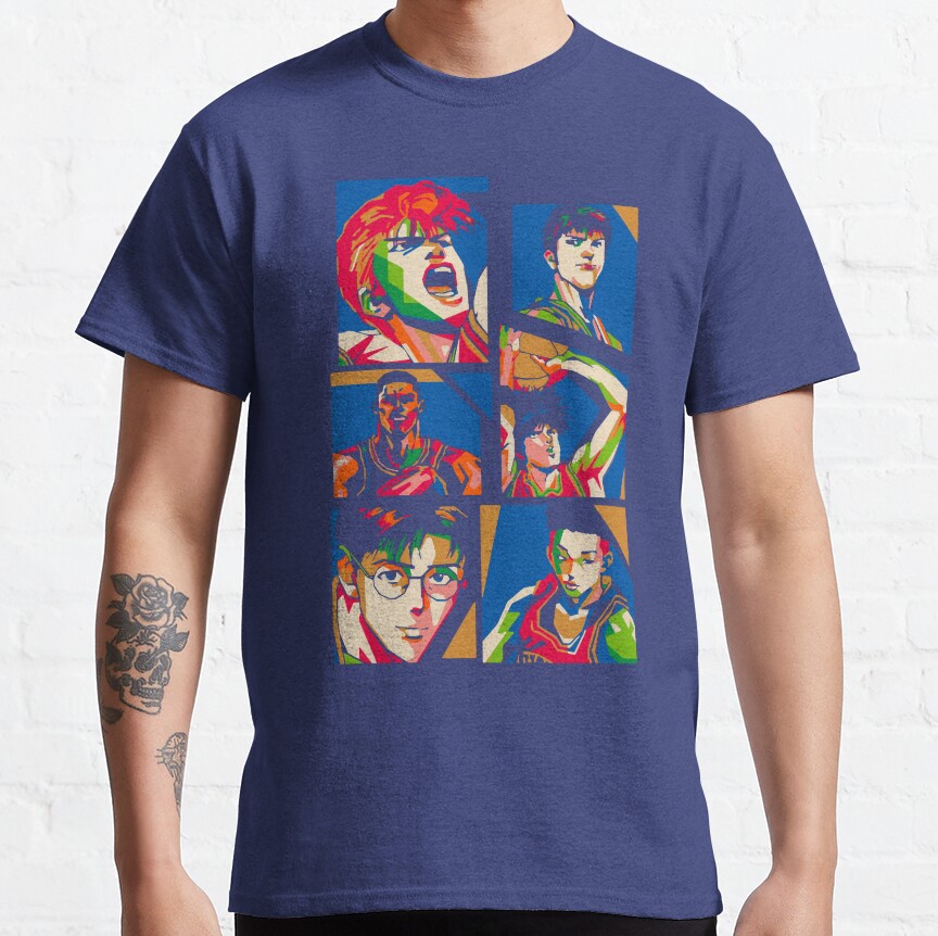Slam Dunk Retro Vintage Tshirt T-Shirt - Image 6