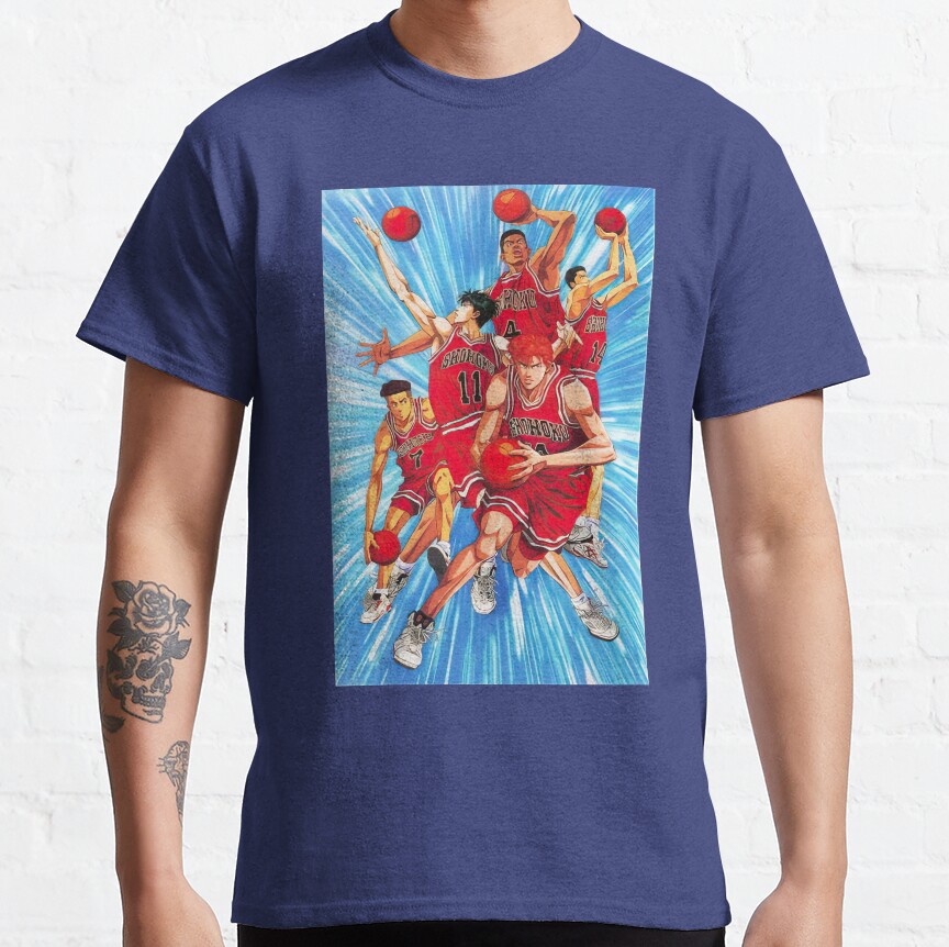 Hanamichi Sakuragi In Action T-Shirt - Image 5