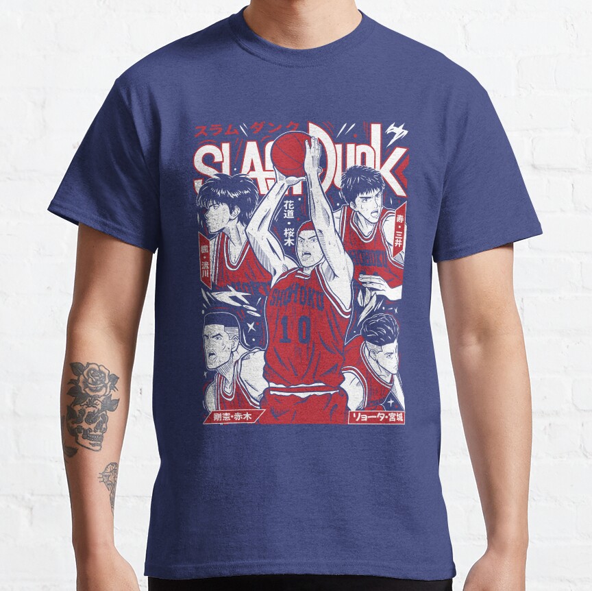 Slam Dunk Basketball Legend T-Shirt - Image 3
