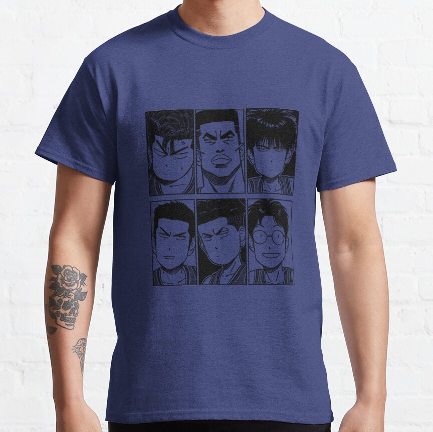 Slam Dunk Anime T Shirtslam Dunk Team T-Shirt - Image 4