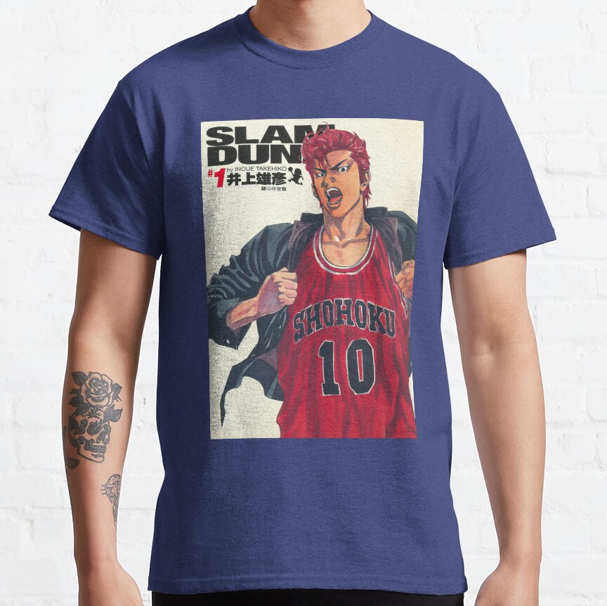 Slam Dunk Basketball Shohoku High Heroes T-Shirt - Image 5