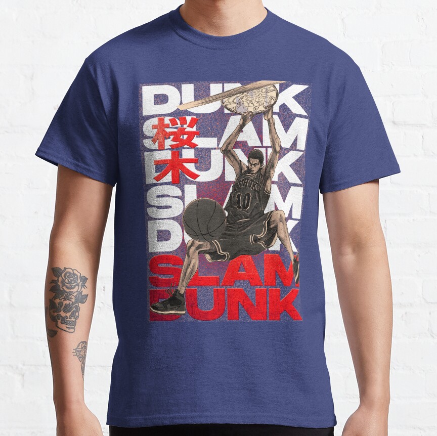 Sakuragi Slam Dunk T-Shirt - Image 6