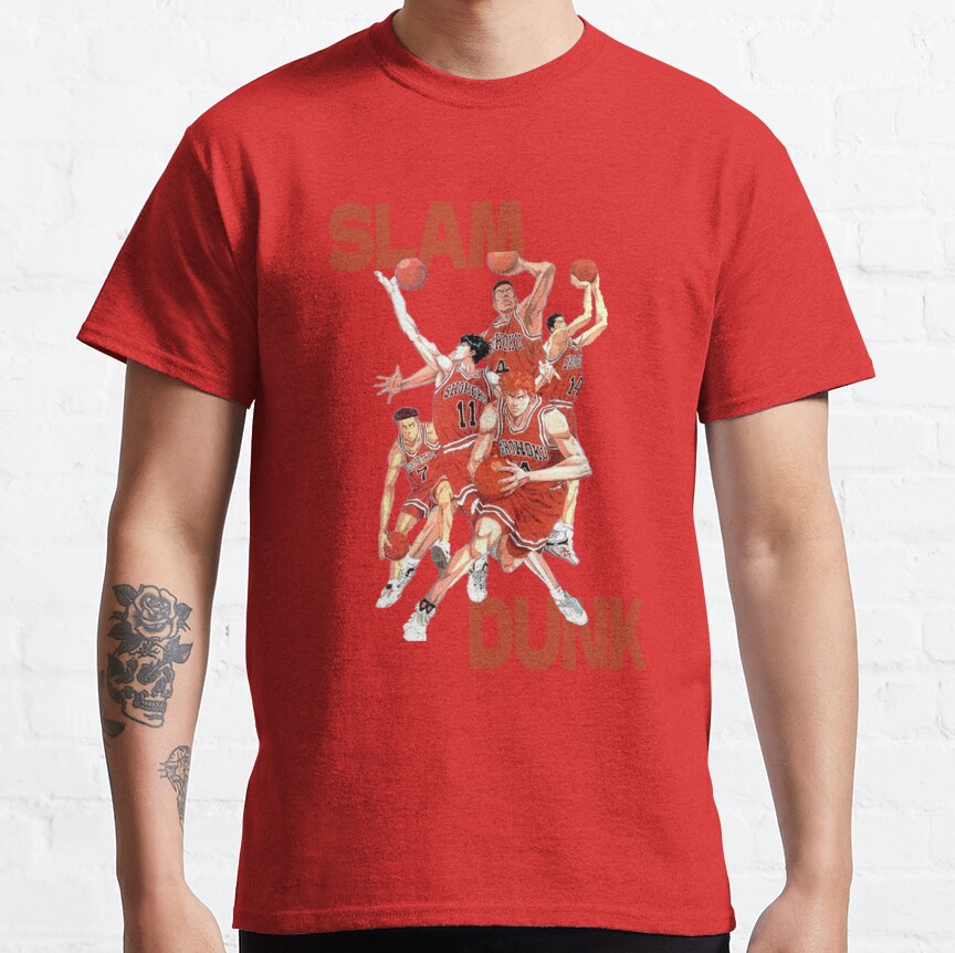 Slam Dunk Grew Anime T-Shirt - Image 6