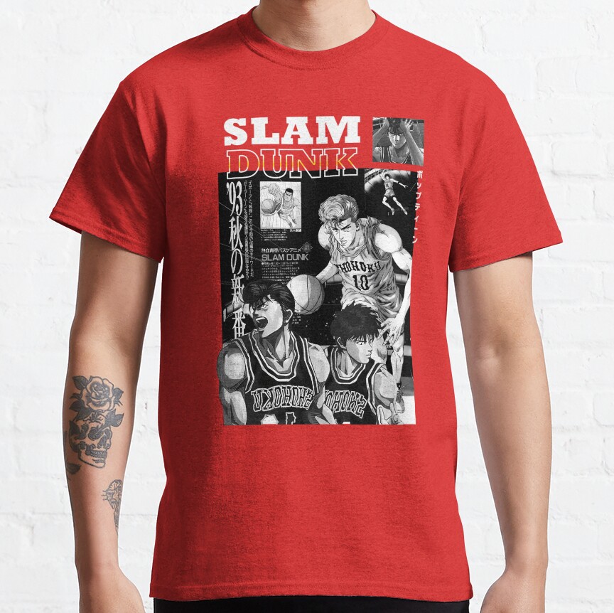 Slam Dunk Animemanga T-Shirt - Image 2