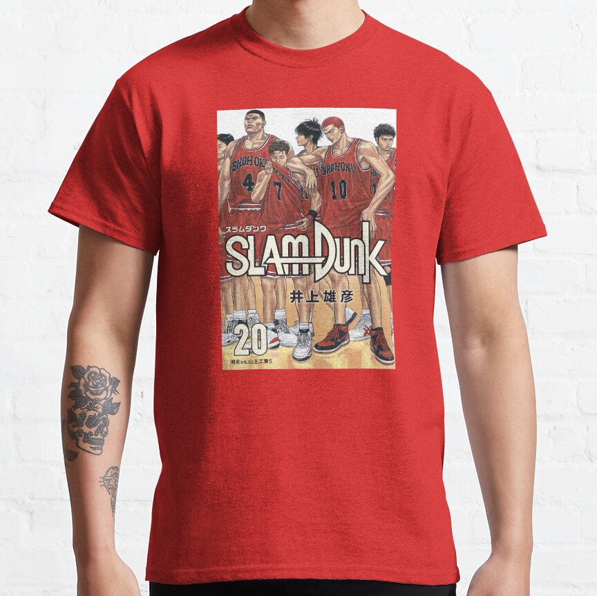 Slam Dunk Anime Classic T-Shirt - Image 6