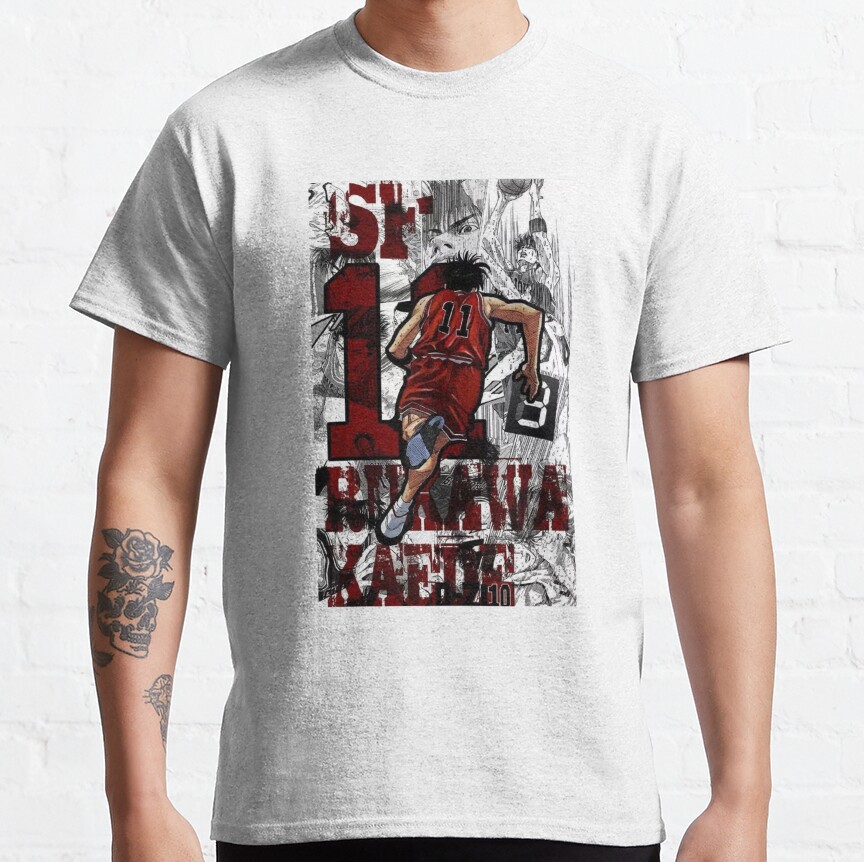 Slam Dunk Kaede Rukawa T-Shirt