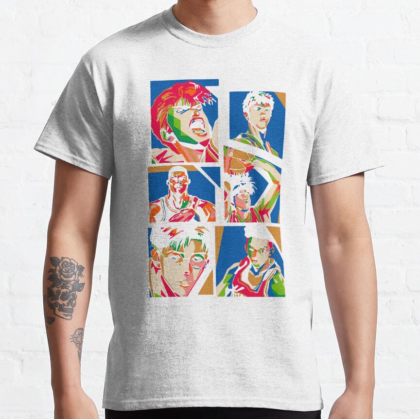 Slam Dunk Retro Vintage Tshirt T-Shirt - Image 5