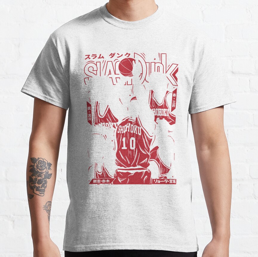 Slam Dunk Basketball Legend T-Shirt - Image 2