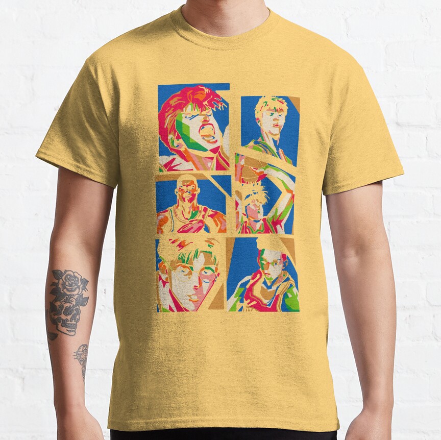 Slam Dunk Retro Vintage Tshirt T-Shirt - Image 3