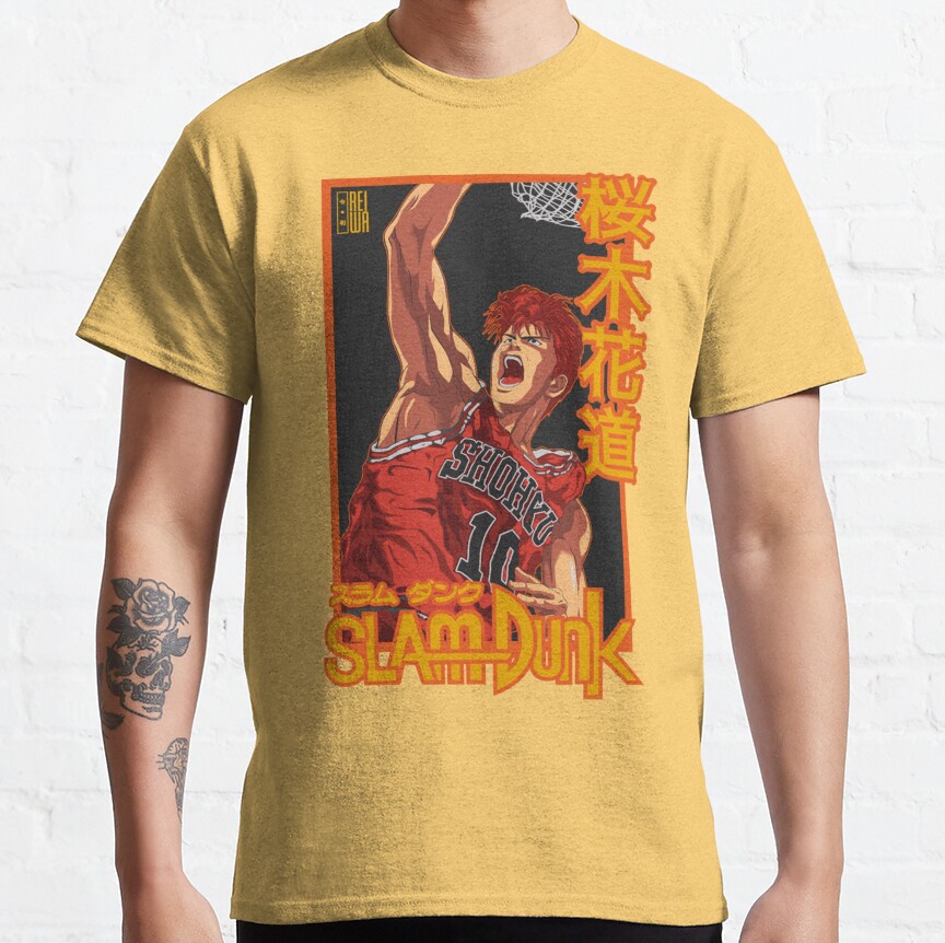 Slam Dunk Hanamichi Sakuragi T-Shirt - Image 6