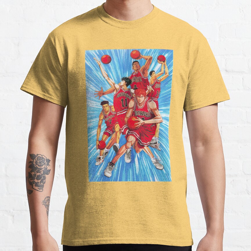 Hanamichi Sakuragi In Action T-Shirt - Image 3