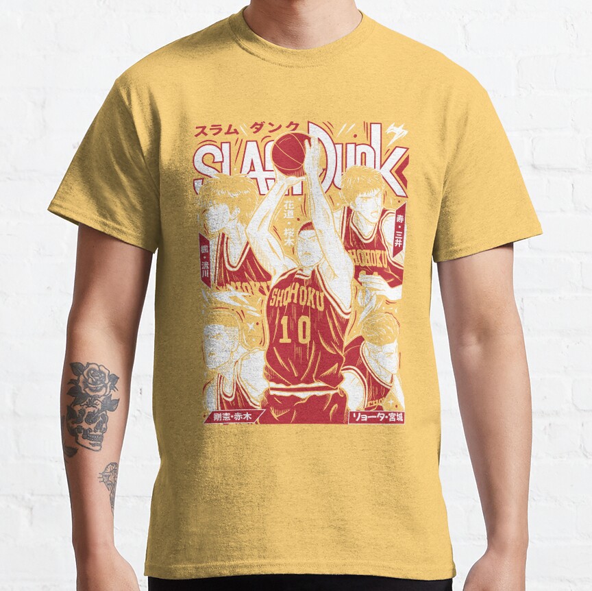 Slam Dunk Basketball Legend T-Shirt - Image 4