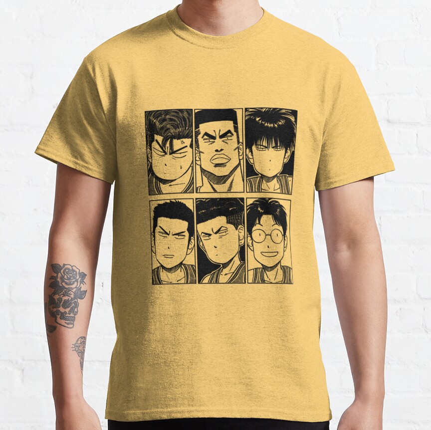 Slam Dunk Anime T Shirtslam Dunk Team T-Shirt - Image 2