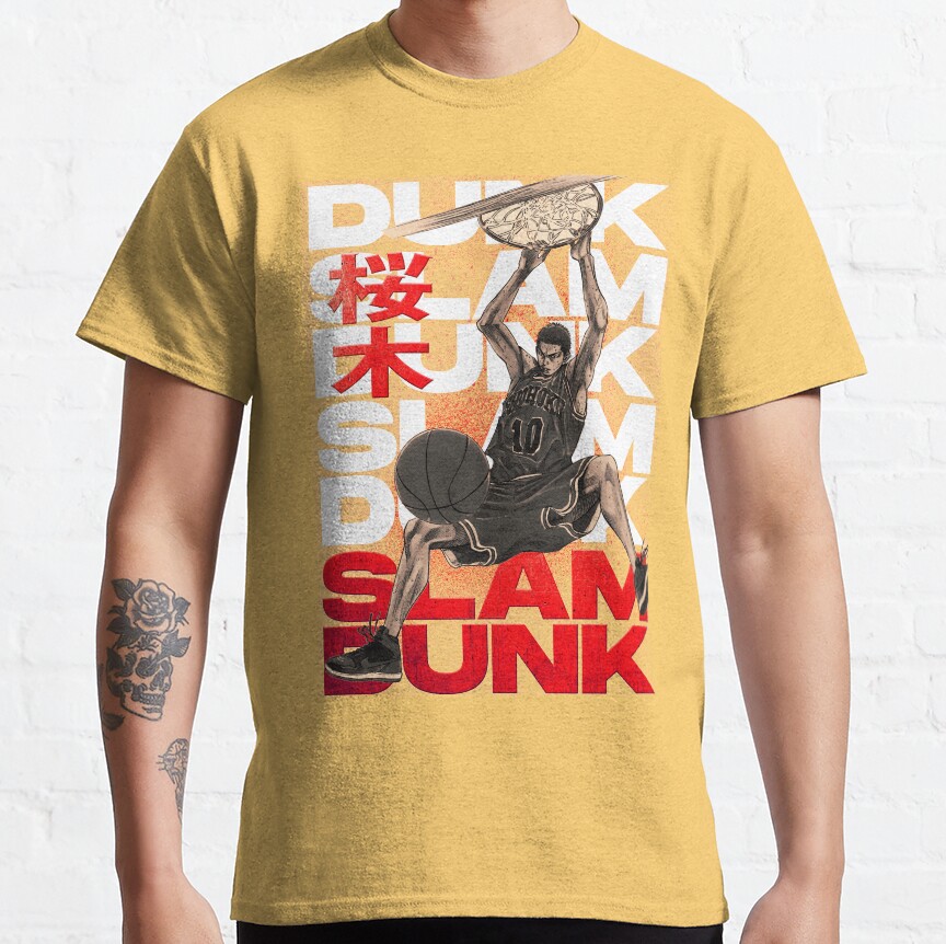 Sakuragi Slam Dunk T-Shirt - Image 3