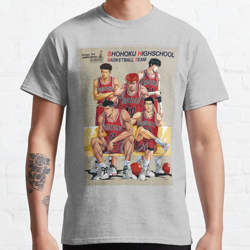 Slam Dunk Shohoku Team T-Shirt - Image 2