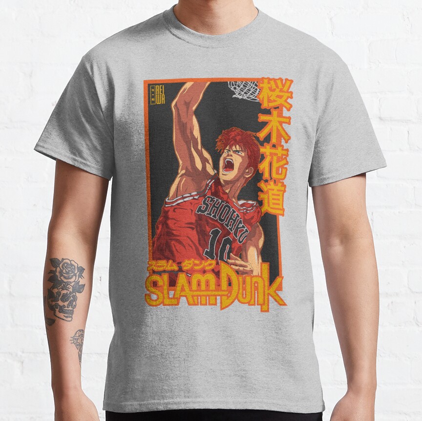 Slam Dunk Hanamichi Sakuragi T-Shirt - Image 3