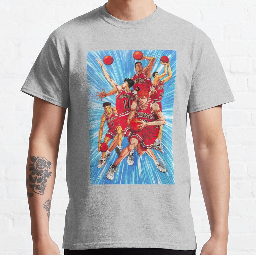 Hanamichi Sakuragi In Action T-Shirt - Image 2