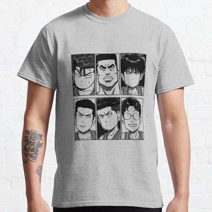 Slam Dunk Anime T Shirtslam Dunk Team T-Shirt - Image 5