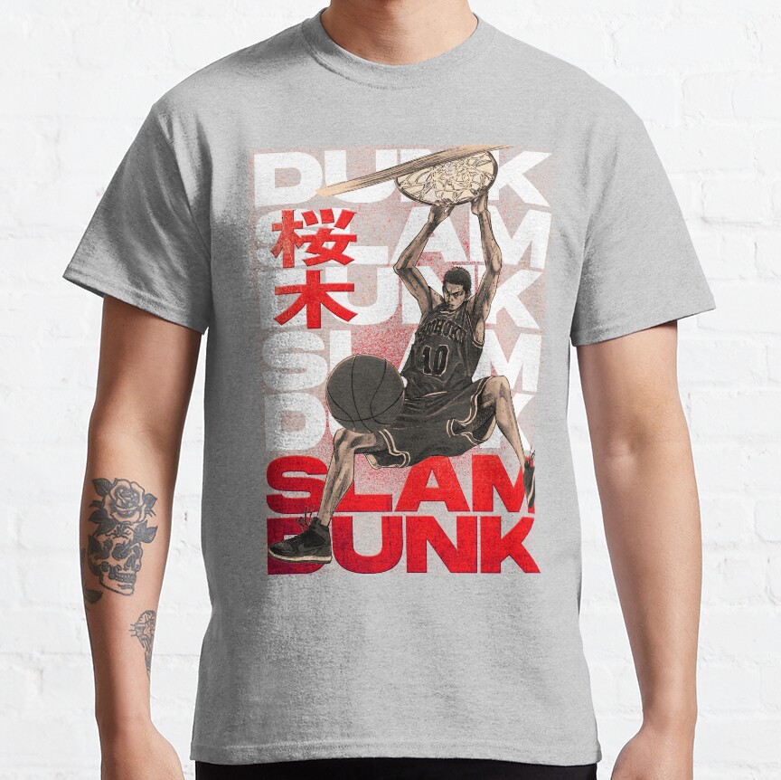 Sakuragi Slam Dunk T-Shirt - Image 5