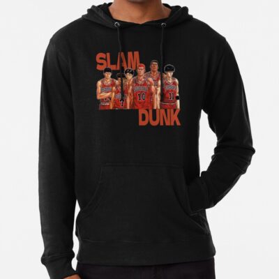 Slam Dunk Basketball Grew Hoodie