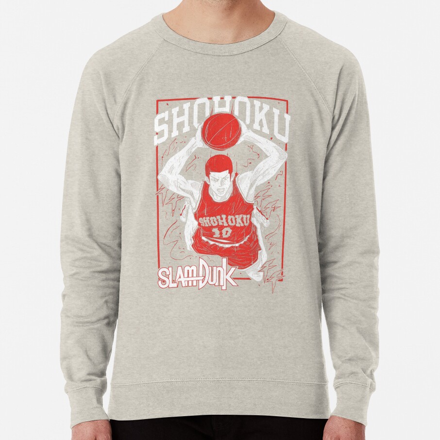 Slam Dunk Sakuragi Shohoku Sweatshirt - Image 5