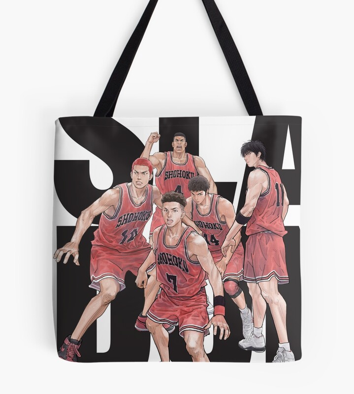 Slam Dunk Charecters Tote Bag