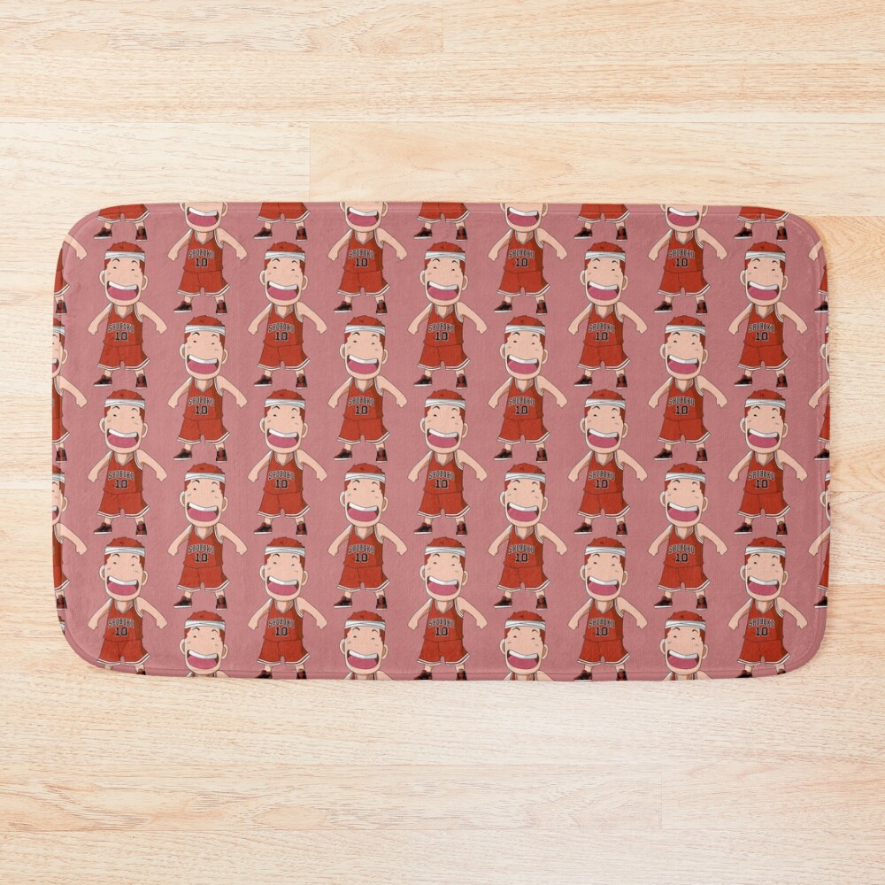 Slam Dunk Caricature Shohoku Bath Mat