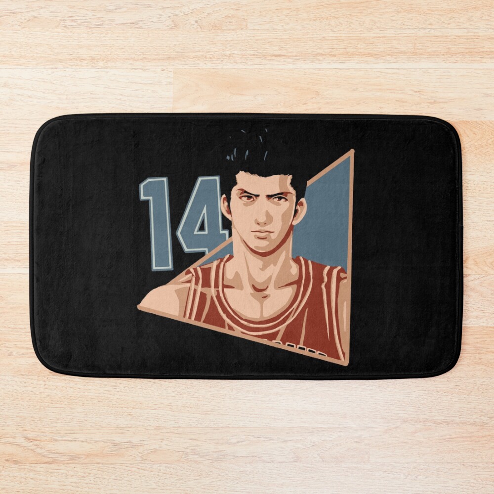 Slam Dunk Hisashi Mitsui Bath Mat
