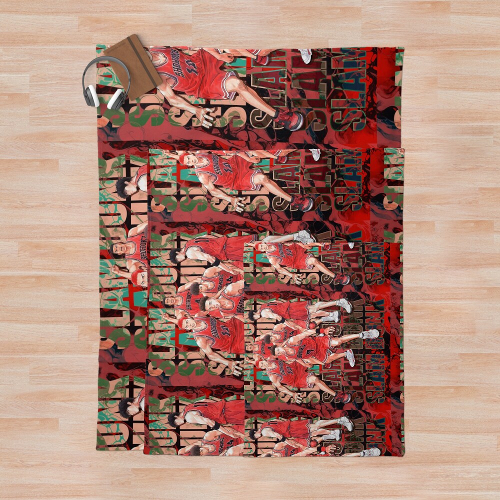 The First Slam Dunk Ultimate Basket Throw Blanket - Image 3