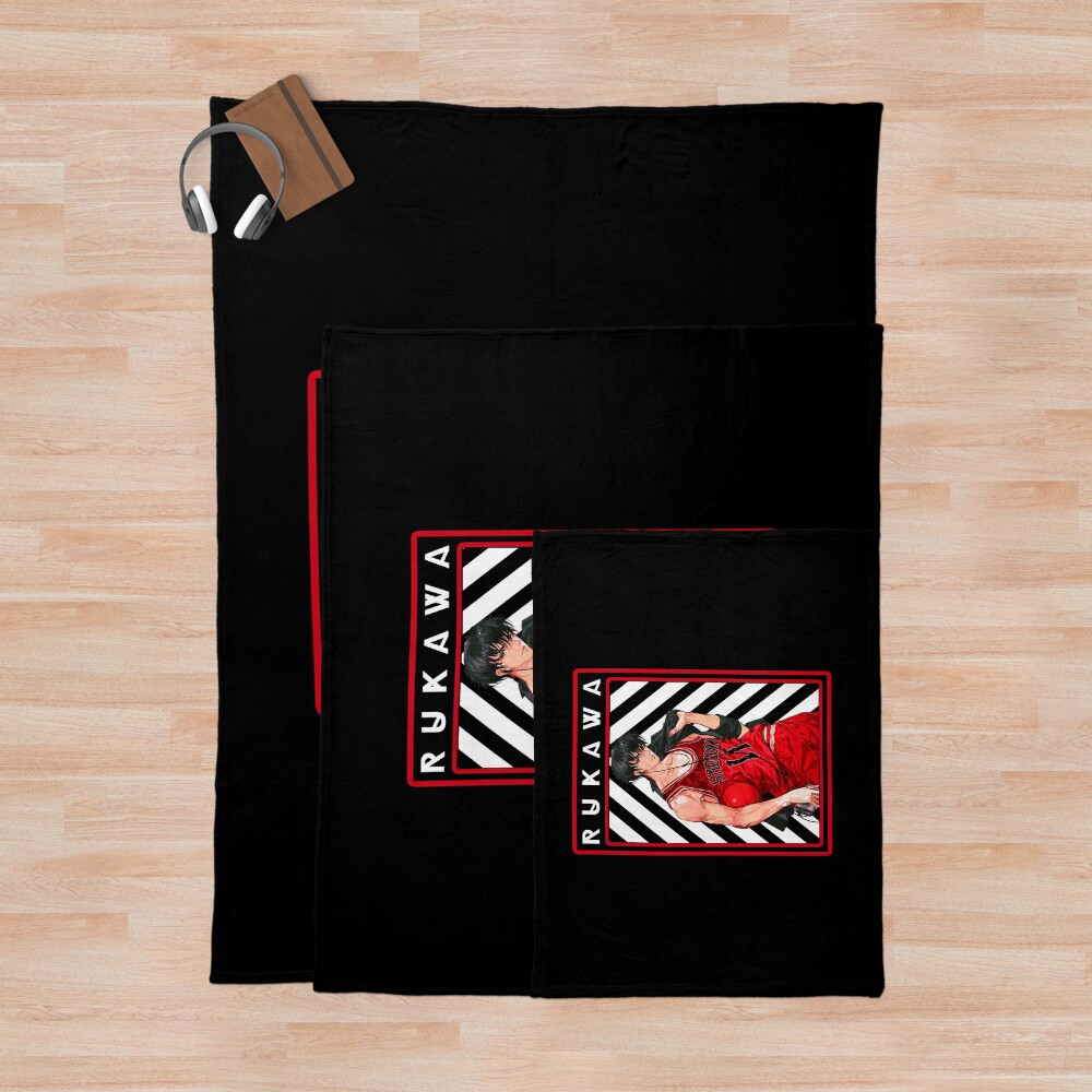 Slam Dunk Rukawa Throw Blanket - Image 3