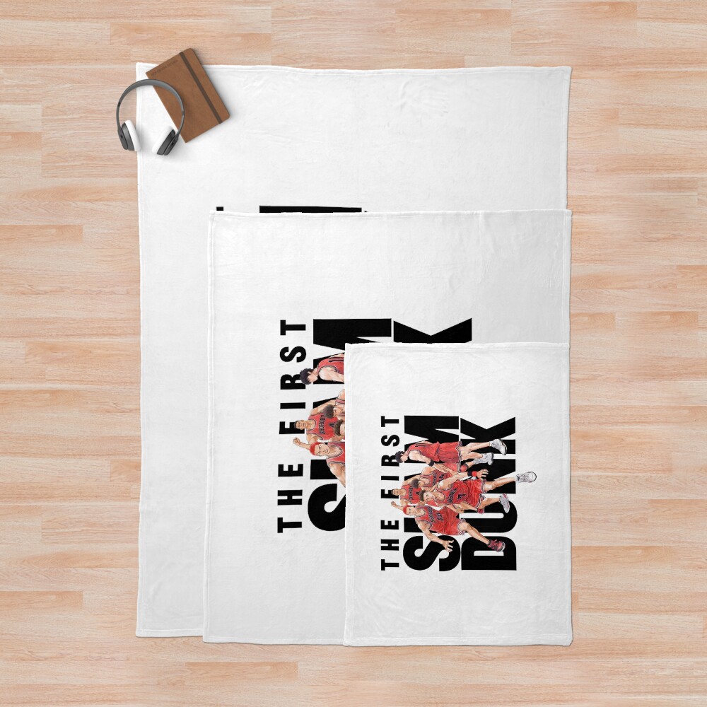 The First Slam Dunk Throw Blanket - Image 3