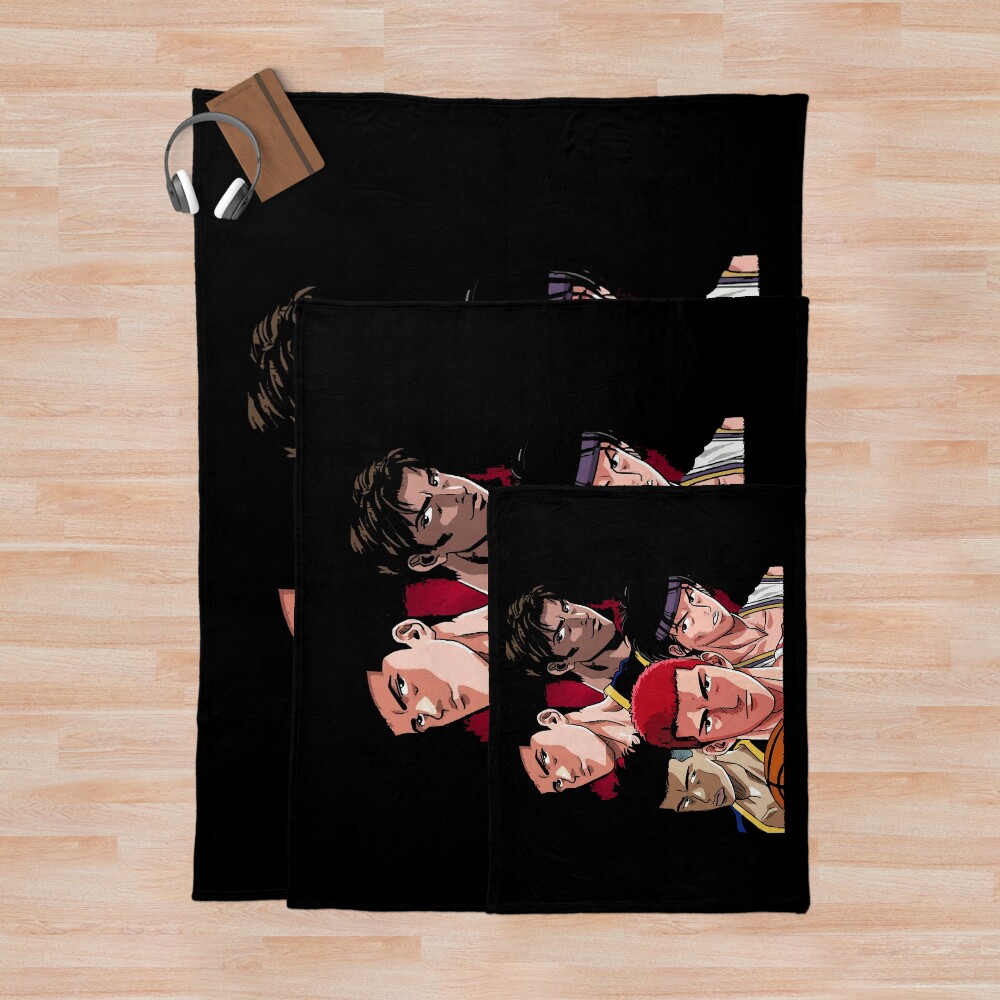 Slam Dunk Anime Throw Blanket - Image 3