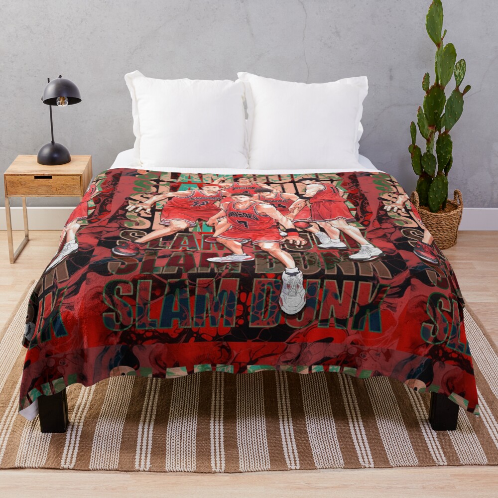 The First Slam Dunk Ultimate Basket Throw Blanket