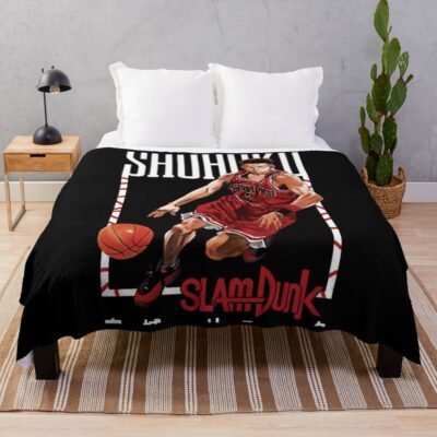 Slam Dunk Animemanga Ryota Miyagi Throw Blanket