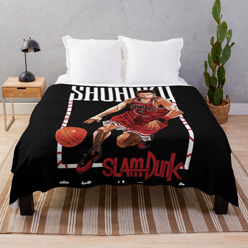 Slam Dunk Animemanga Ryota Miyagi Throw Blanket