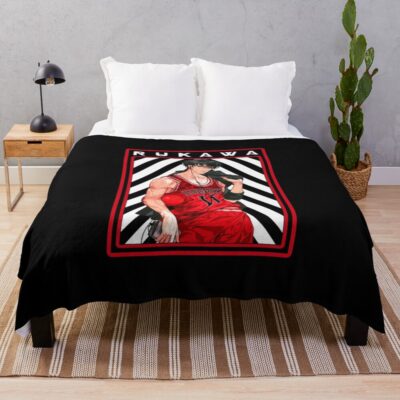 Slam Dunk Rukawa Throw Blanket