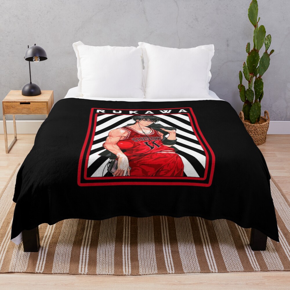 Slam Dunk Rukawa Throw Blanket