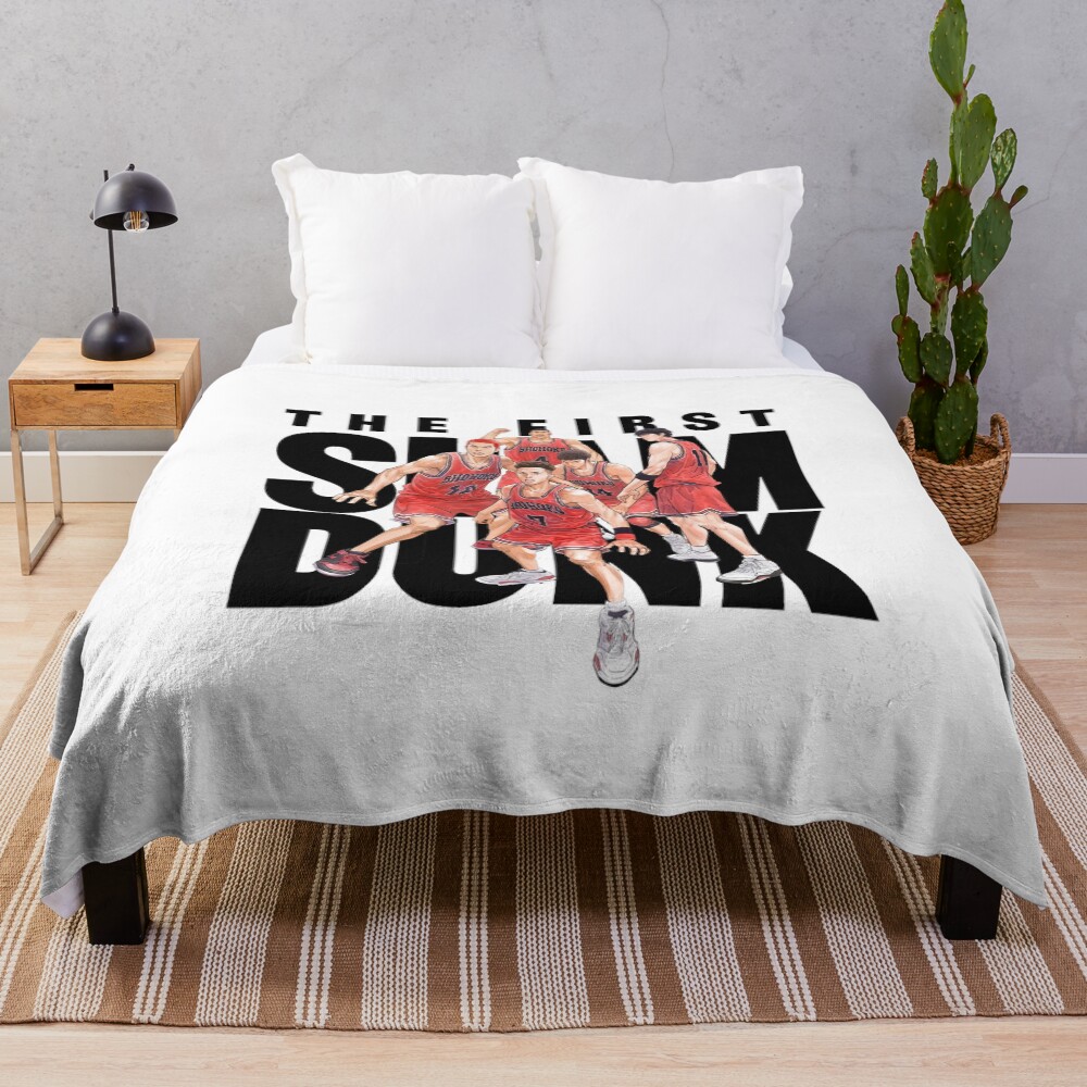 The First Slam Dunk Throw Blanket